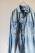 【THE JEAN PIERRE】"Grunge Denim Shirt"